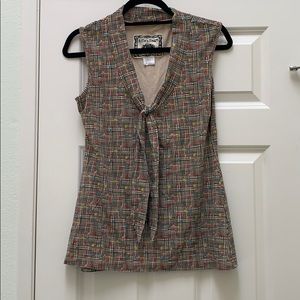 Effie’s heart rainbow spotted top